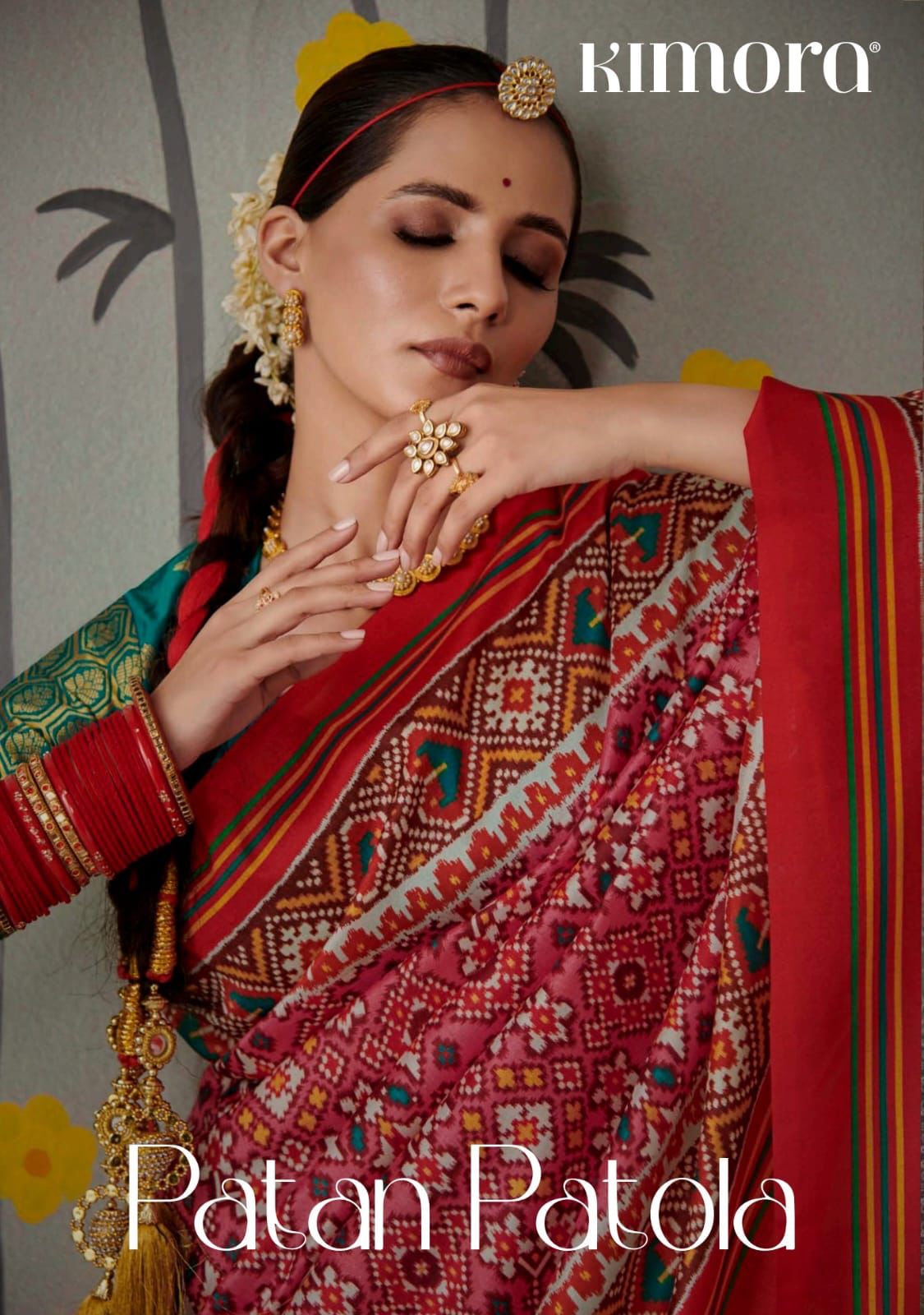 Kimora Patan Patola Sarees Wholesaler Designer Wear 1 1